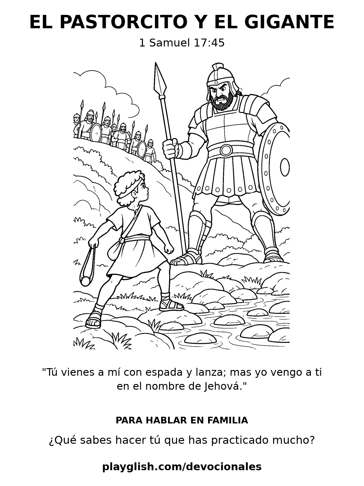 El pastorcito y el gigante