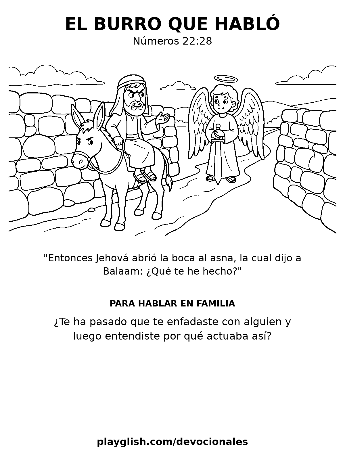 El burro que habló