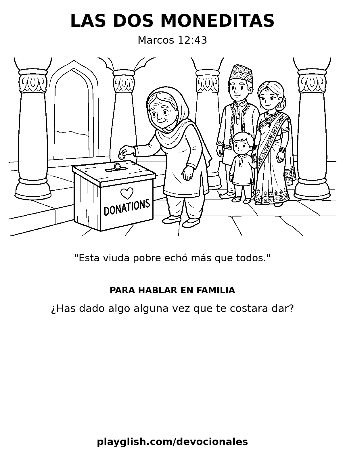Las dos moneditas