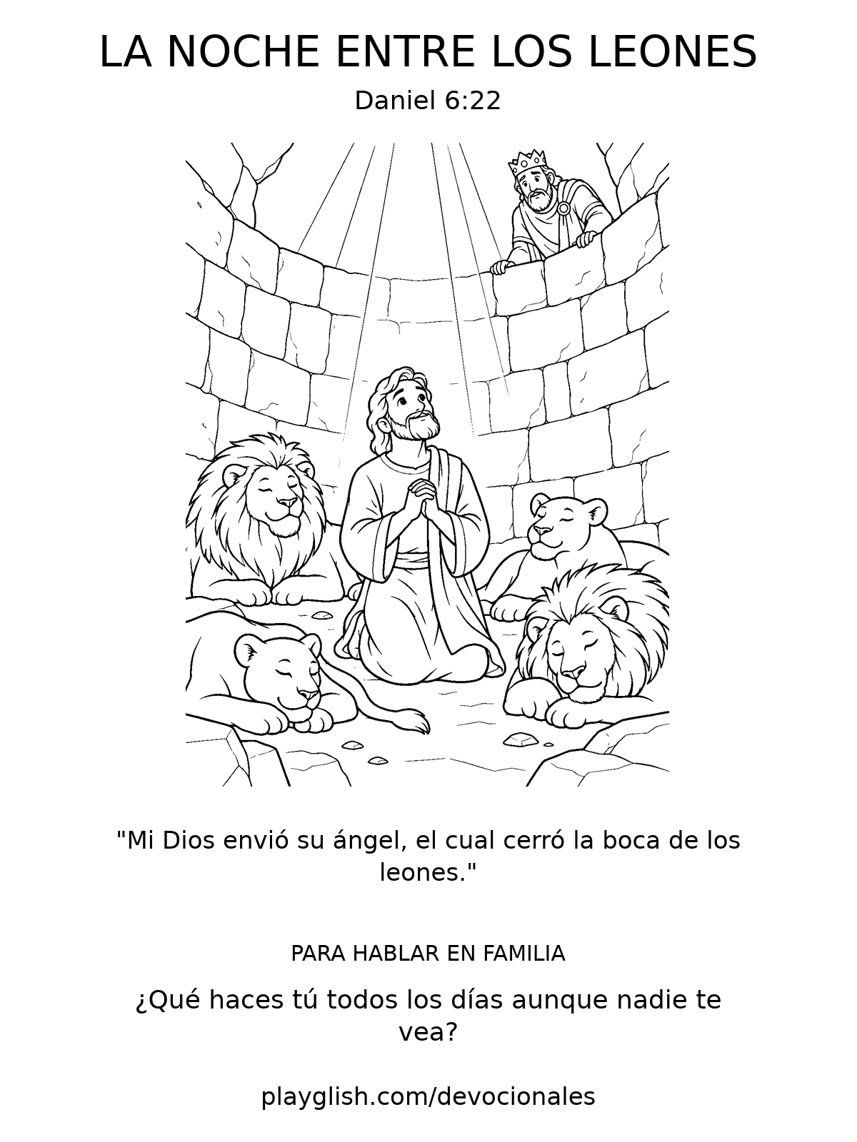 La noche entre los leones