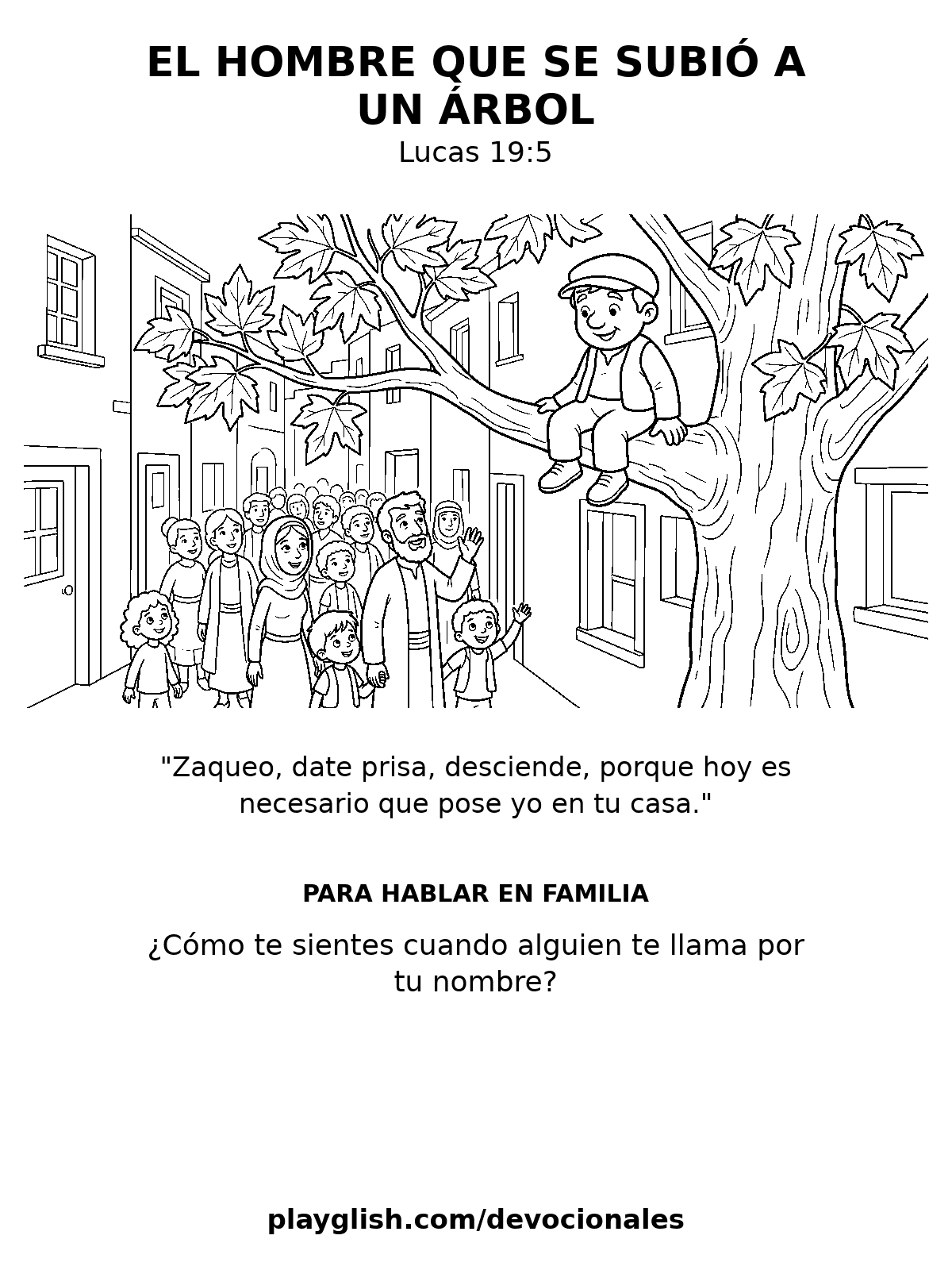 El hombre que se subió a un árbol